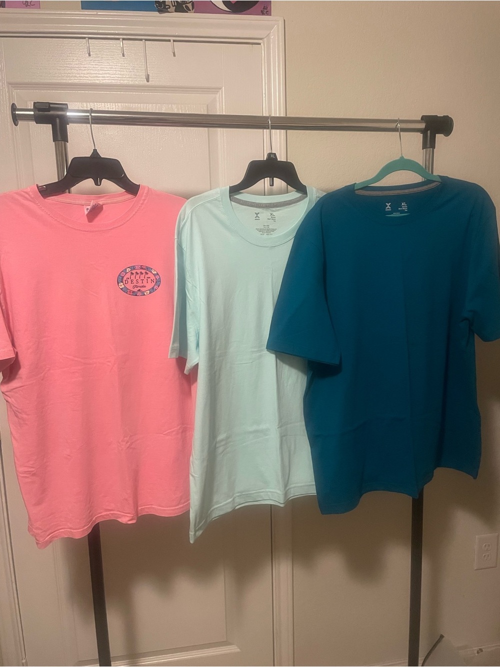 Source Unknown Men's Short Sleeve Tees - Pink, Mint, Teal Blue